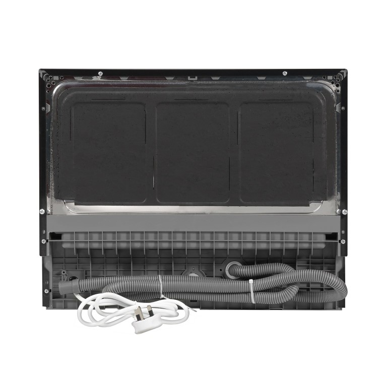 electriQ 6 Place Settings Table Top Dishwasher - Black