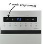 GRADE A2 - electriQ 6 Place Freestanding Compact Table Top Dishwasher - Silver