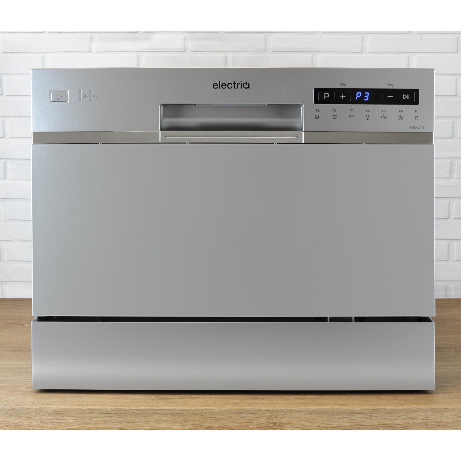 GRADE A1 electriQ 6 Place Freestanding Compact Table Top Dishwasher