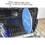 Refurbished electriQ EQDWTTS 6 Place Freestanding Compact Table Top Dishwasher Silver
