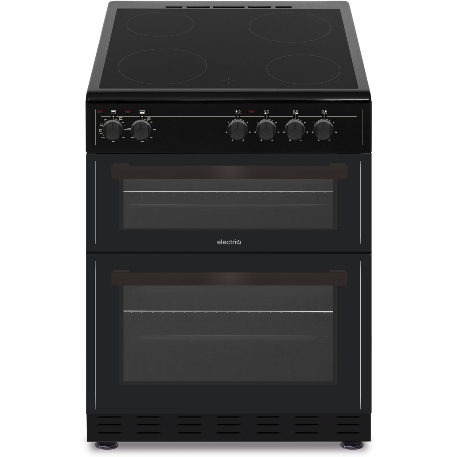 ceramic hob double oven cookers
