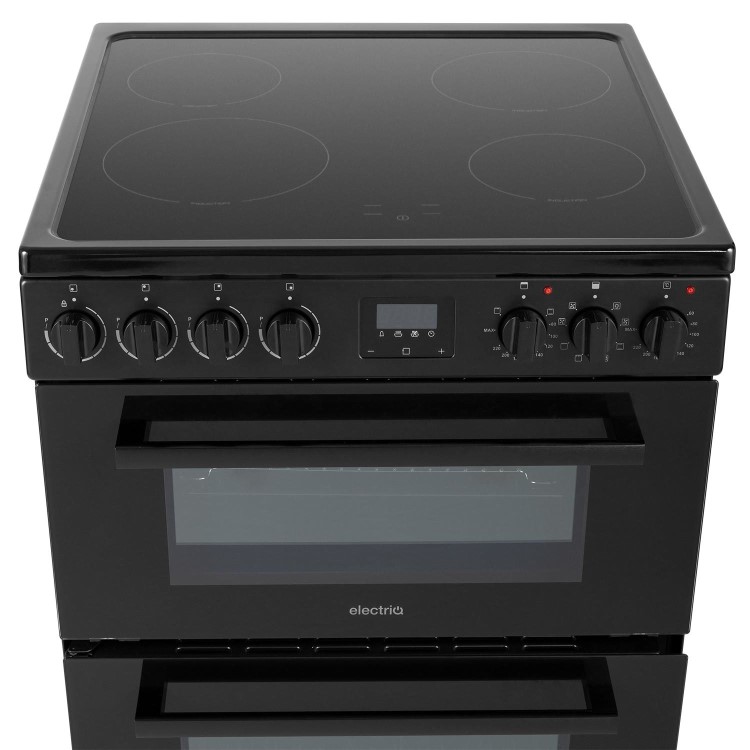electriQ 60cm Electric Induction Cooker - Black