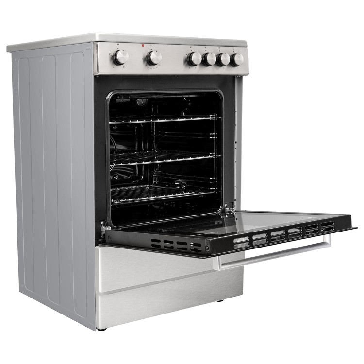 Ec Cooker electriQ 60cm Electric Cooker - Stainless Steel EQEC60S1CERAMIC ...