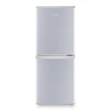 EQFF130SVE electriQ 155 Litre 50/50 Freestanding Fridge Freezer - Silver