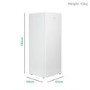 GRADE A2 - electriQ EQFS1420FZ 157 Litre Freestanding Upright Freezer 142cm Tall A+ Energy Rating 55cm Wide - White
