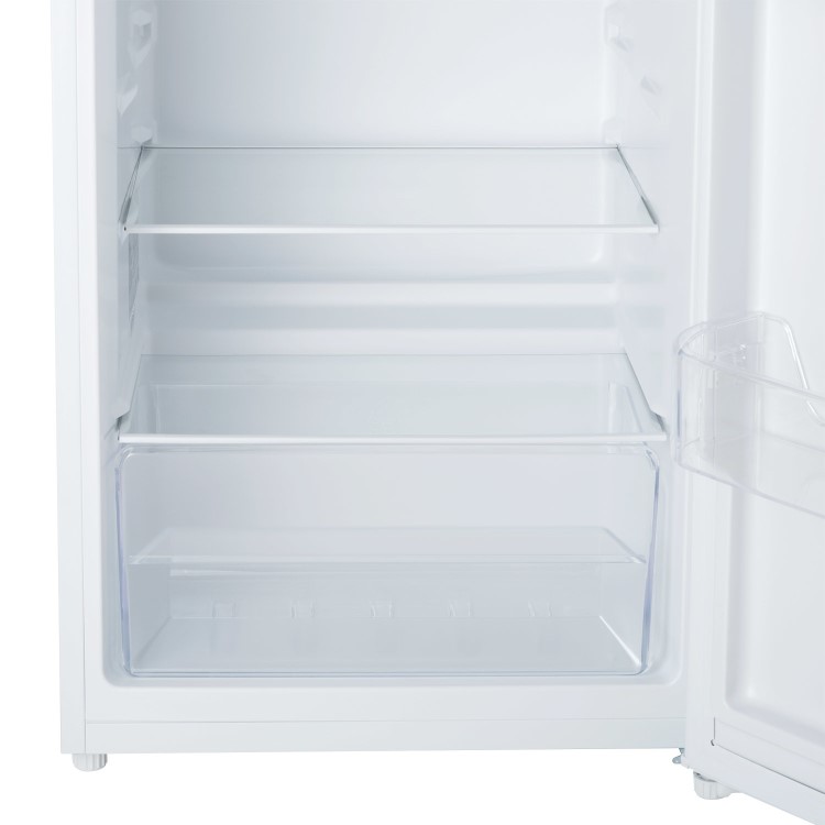 Refurbished electriQ EQFS1420LFHve Freestanding 242 Litre Larder Fridge White