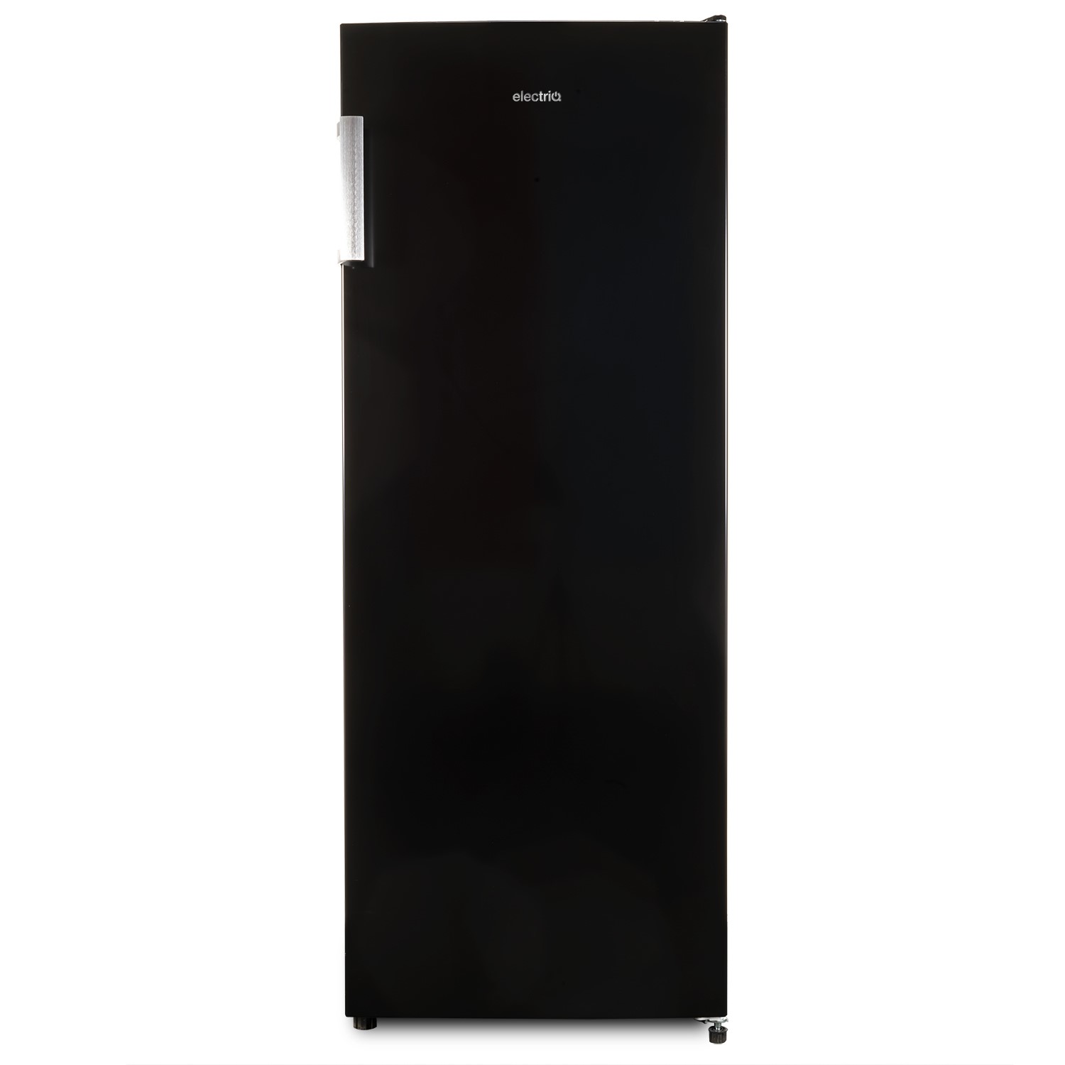 electriQ 166 Litre Freestanding Upright Freezer - Black