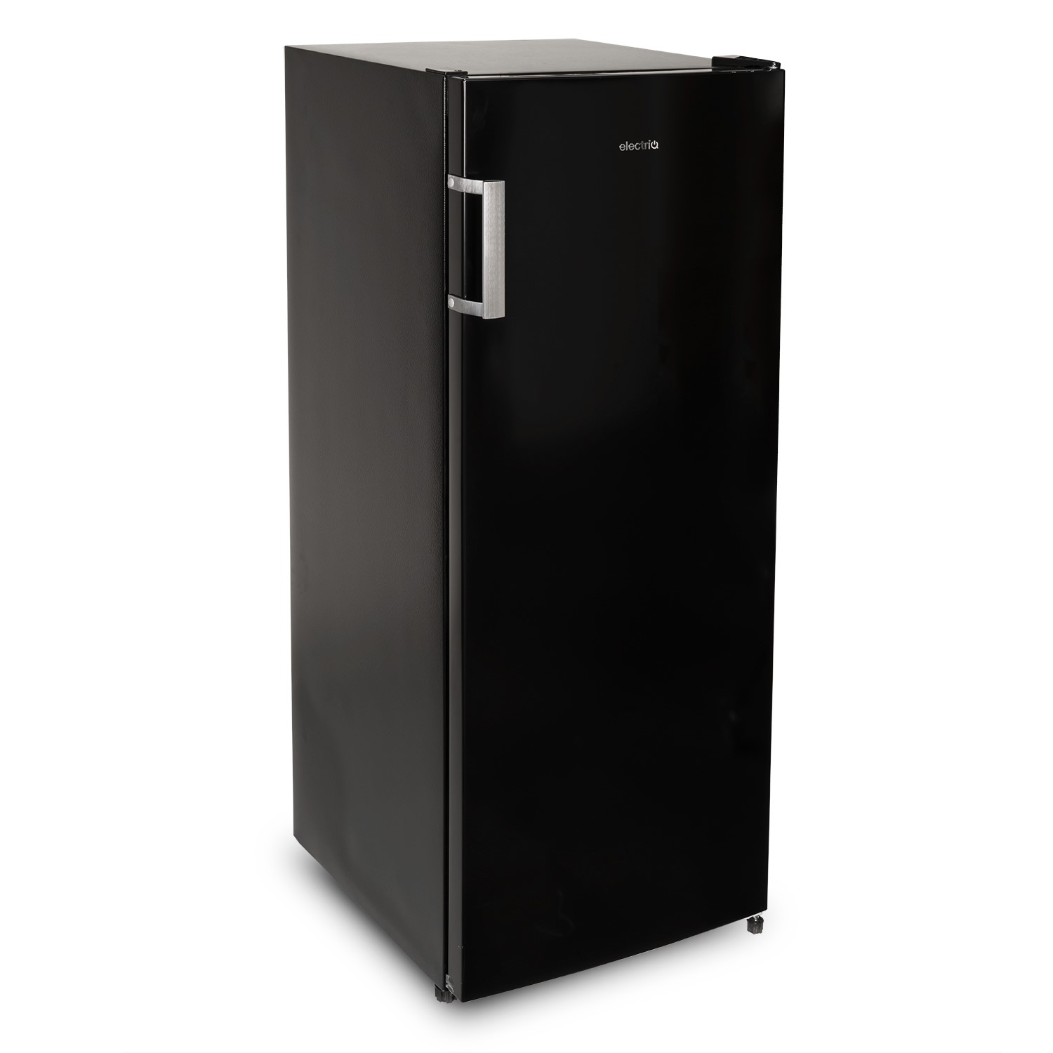 electriQ 166 Litre Freestanding Upright Freezer Black EQFSF144FFB