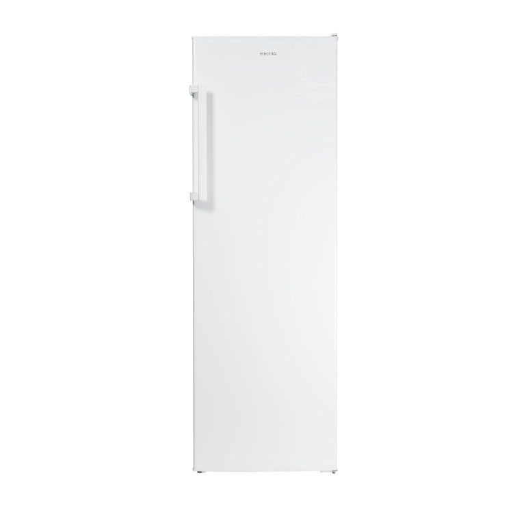 GRADE A1 - electriQ 285 Litre Freestanding Larder Fridge 170cm Tall A+ Energy Rating 55cm Wide - White