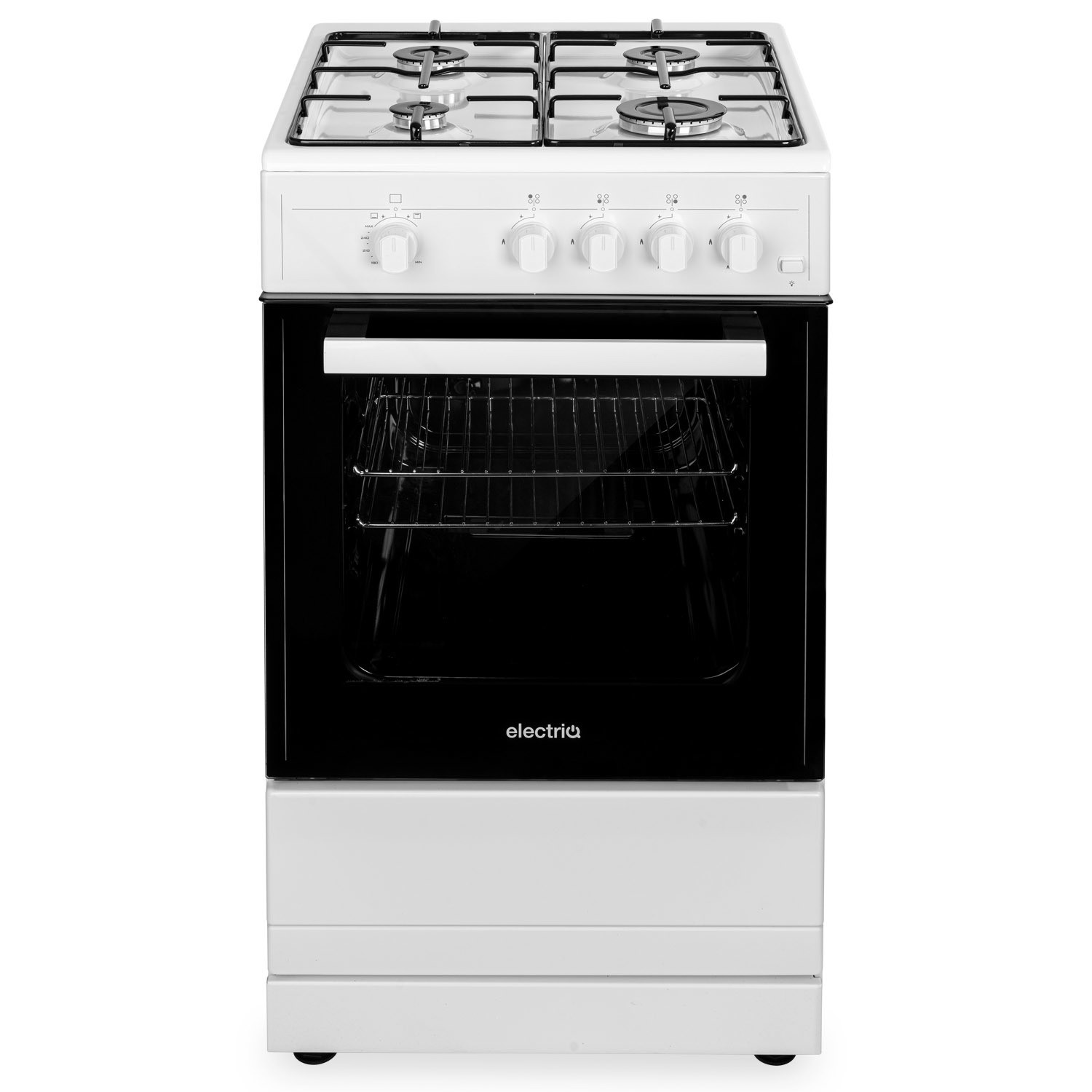 electriQ 50cm Gas Cooker - White
