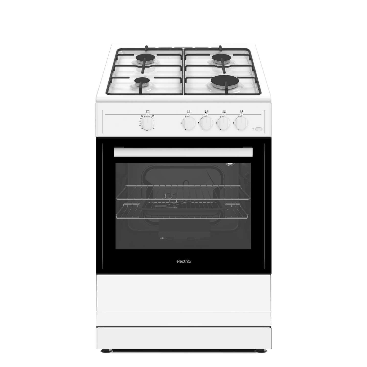 electriQ 60cm Gas Cooker - White