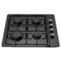 Refurbished 60cm Black Enamel Gas Hob