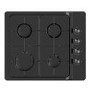 Refurbished 60cm Black Enamel Gas Hob
