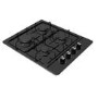 Refurbished 60cm Black Enamel Gas Hob
