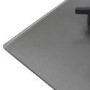 electriQ 60cm Gas on Glass 4 Burner Gas Hob - Lunar Grey