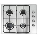 EQGH604SS electriQ 60cm 4 Burner Gas Hob - Stainless Steel