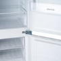 Refurbished electriQ EQINTFF7030HVE Integrated 249 Litre 70/30 Fridge Freezer White