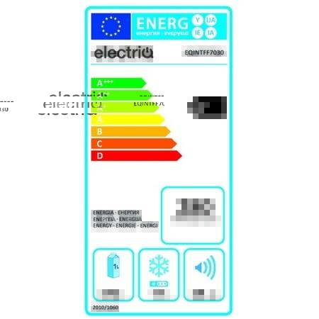 GRADE A2 - electriQ 269 Litre Integrated Fridge Freezer 70/30 Split 177cm Tall A+ Energy Rating 54cm Wide - White
