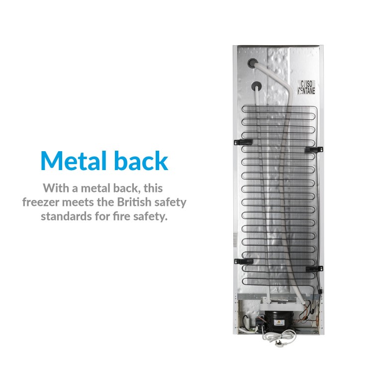 Refurbished electriQ EQINTFREEZERTALL Integrated 197 Litre In Column Freezer