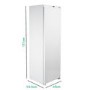 Refurbished electriQ EQINTFREEZERTALL Integrated 197 Litre In Column Freezer