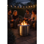 electriQ Smokeless Firepit - Stainless Steel