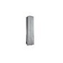 Refurbished Pyramid Flame Tower Outdoor Gas Patio Heater - Stainless Steel with Free Cover