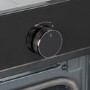 electriQ Self Cleaning Pyrolytic Multifunction Single Oven - Black