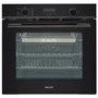 electriQ Self Cleaning Electric Single Oven with Air Fry Function - Black