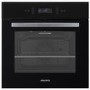 electriQ Electric Single Oven with Touch Controls - Black