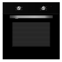 electriQ M1 Built-in Oven with Touch Control Ceramic Hob - Black