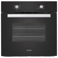 GRADE A1 - electriQ Single Oven and Ceramic Hob Pack - Black