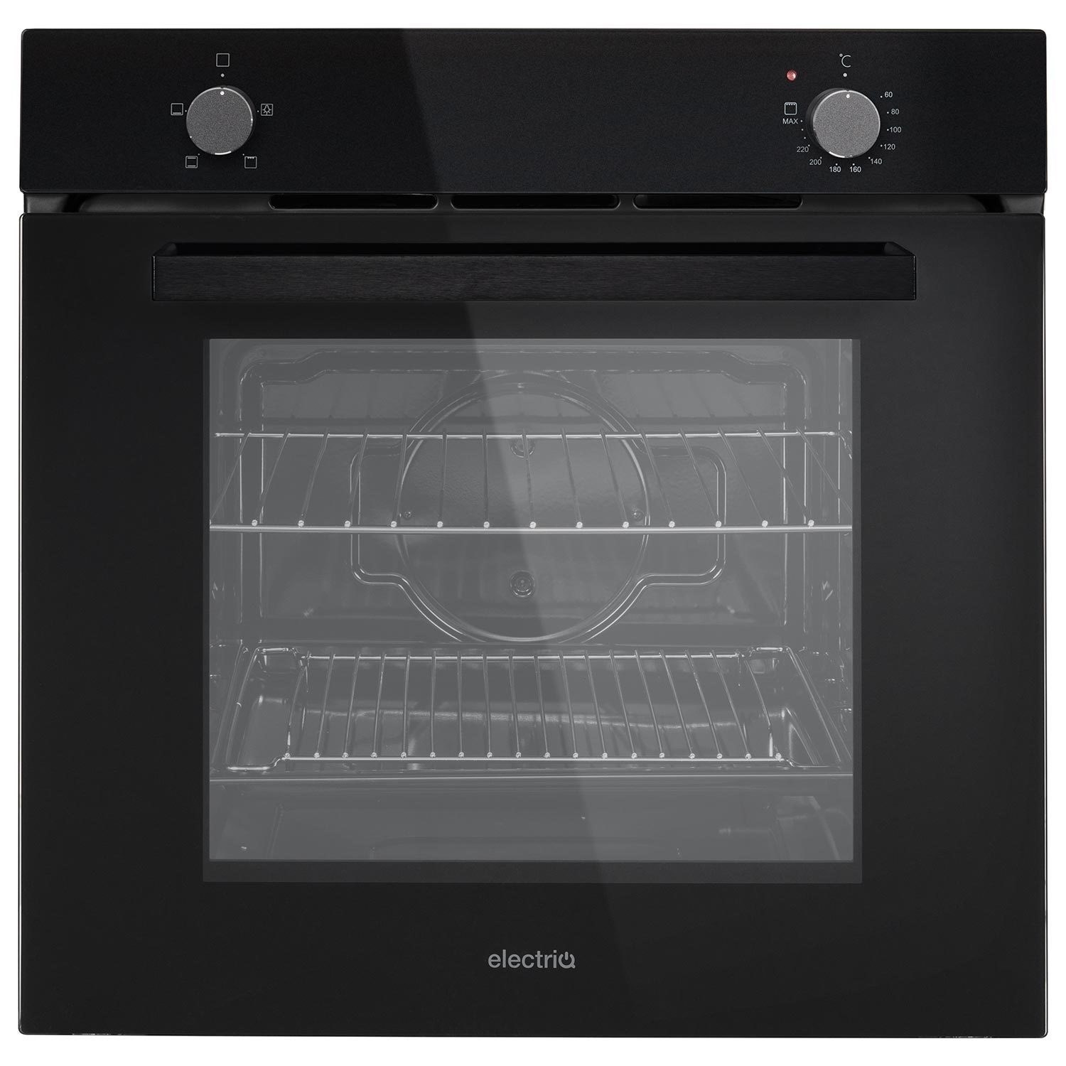 electriQ Electric Single Oven - Black electriQ Electric Single Oven - Black