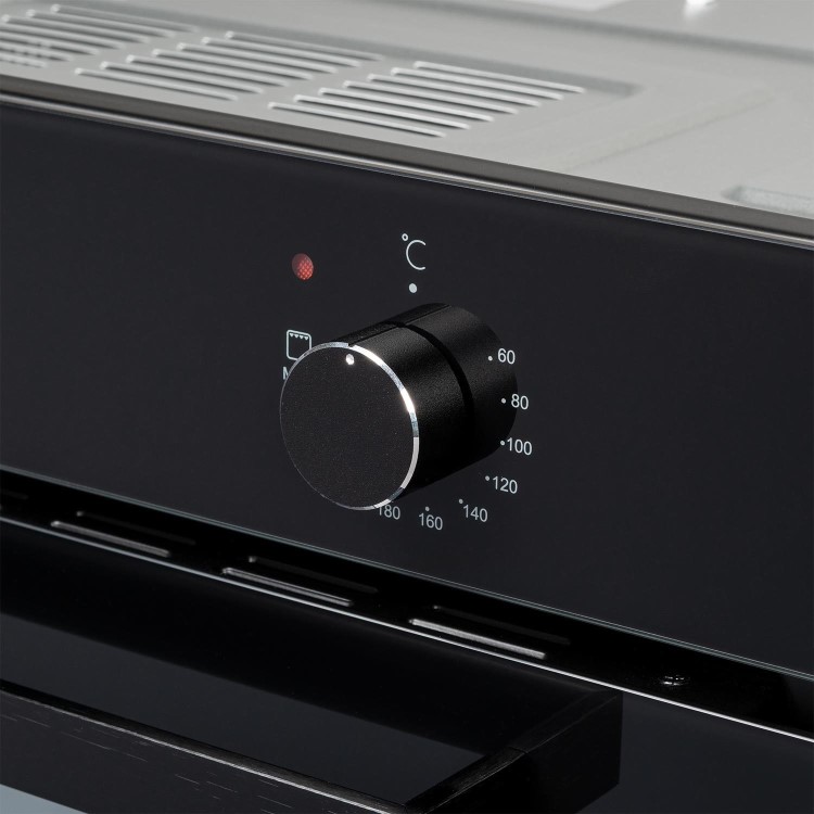 electriQ Electric Single Oven - Black