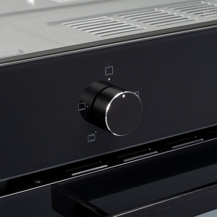 electriQ Electric Single Oven - Black