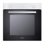 Refurbished electriQ EQOVENM1SS 60cm Single Built In Electric Oven Stainless Steel