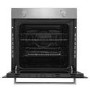 Refurbished electriQ EQOVENM1SS 60cm Single Built In Electric Oven Stainless Steel