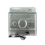 electriQ Plug In Electric Fan Assisted Single Oven - Black
