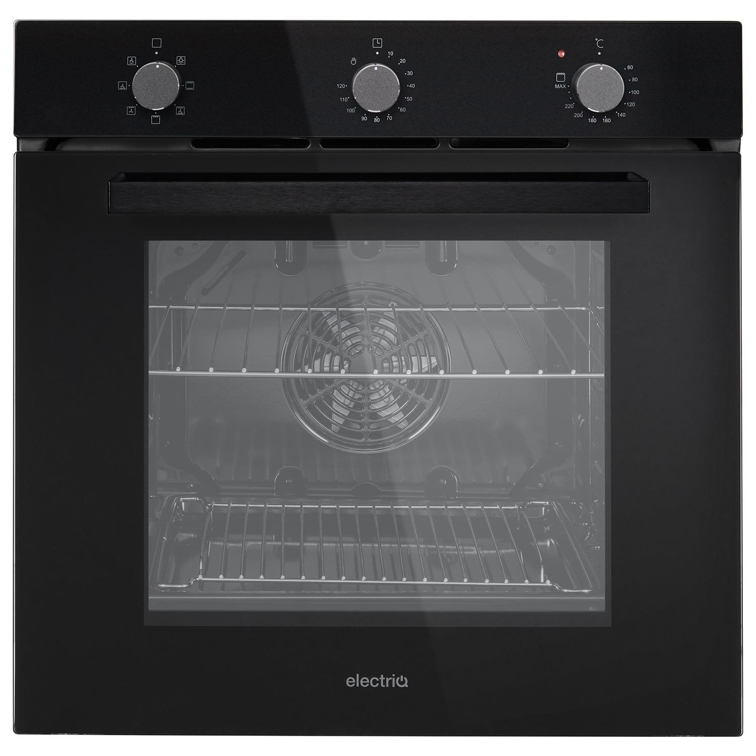 Photos - Oven Electriq Electric Fan Assisted  - Black F7MMG-C72-A1 