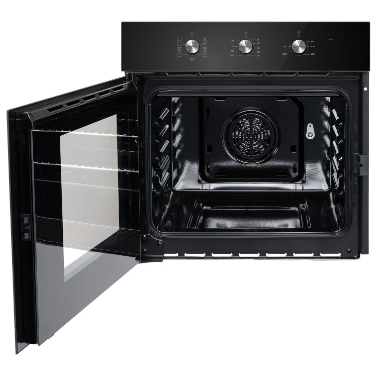 Refurbished electriQ EQOVENM2RBLK 60cm Single Built In Electric Oven