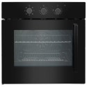 A1/EQOVENM2SDBLK GRADE A1 - electriQ Electric Single Fan Assisted Oven Side Door - Black