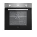 A1/EQOVENM2SS Refurbished electriQ EQOVENM2SS 60cm Single Built In Electric Oven - Stainless Steel