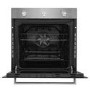 Refurbished electriQ EQOVENM2SS 60cm Single Built In Electric Oven Stainless Steel