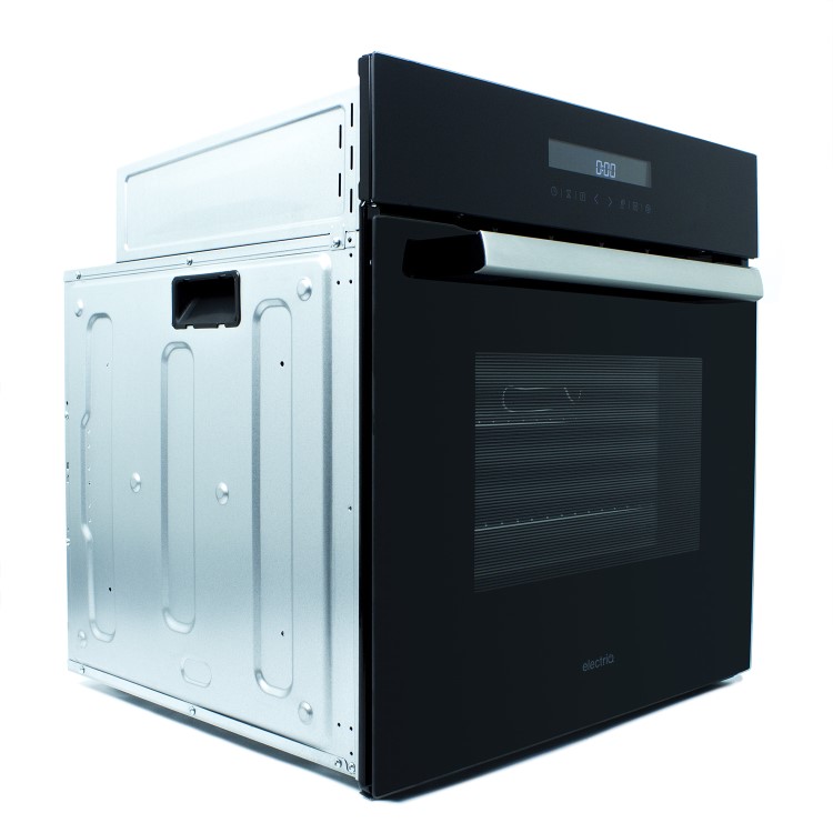 electriQ Electric Touch Screen Single Oven - Black