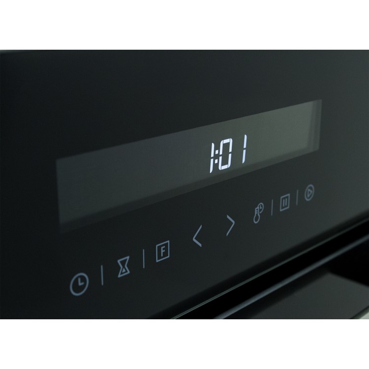 electriQ Electric Touch Screen Single Oven - Black