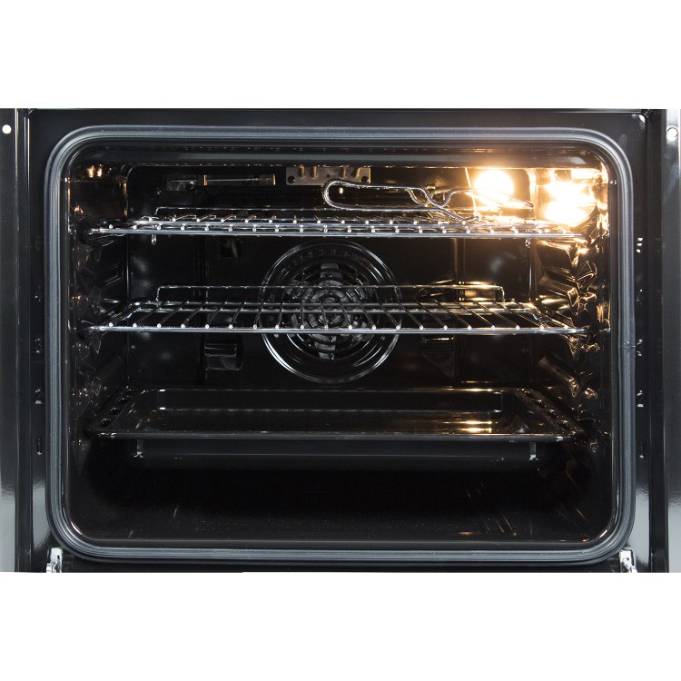 electriQ Electric Touch Screen Single Oven - Black