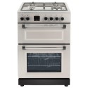 A1/EQRANGE60DFDSI Refurbished 60cm Double Oven Dual Fuel Cooker - Silver
