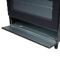 Refurbished electriQ EQRANGE90DFK 90cm Single Cavity Dual Fuel Range Cooker Black