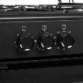 Refurbished electriQ EQRANGE90DFK 90cm Single Cavity Dual Fuel Range Cooker Black
