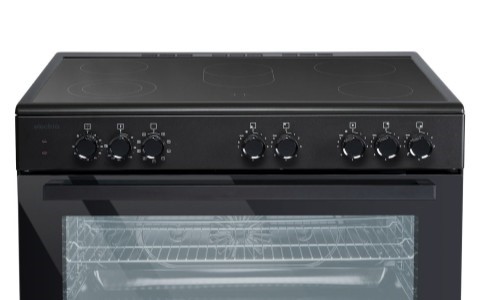 Ceramic hob.
