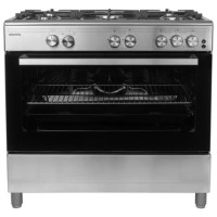Refurbished electriQ EQRANGE90GASSS 90cm Gas Single Oven Range Cooker Stainless Steel Refurbished electriQ EQRANGE90GASSS 90cm Gas Single Oven Range Cooker Stainless Steel